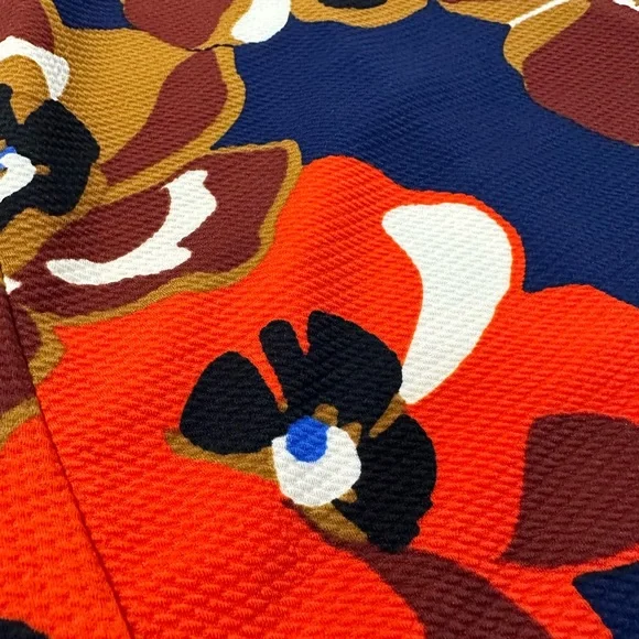 Retro Dress ECI New York Floral Vintage Dress Fall Dress M - Picture 8 of 10